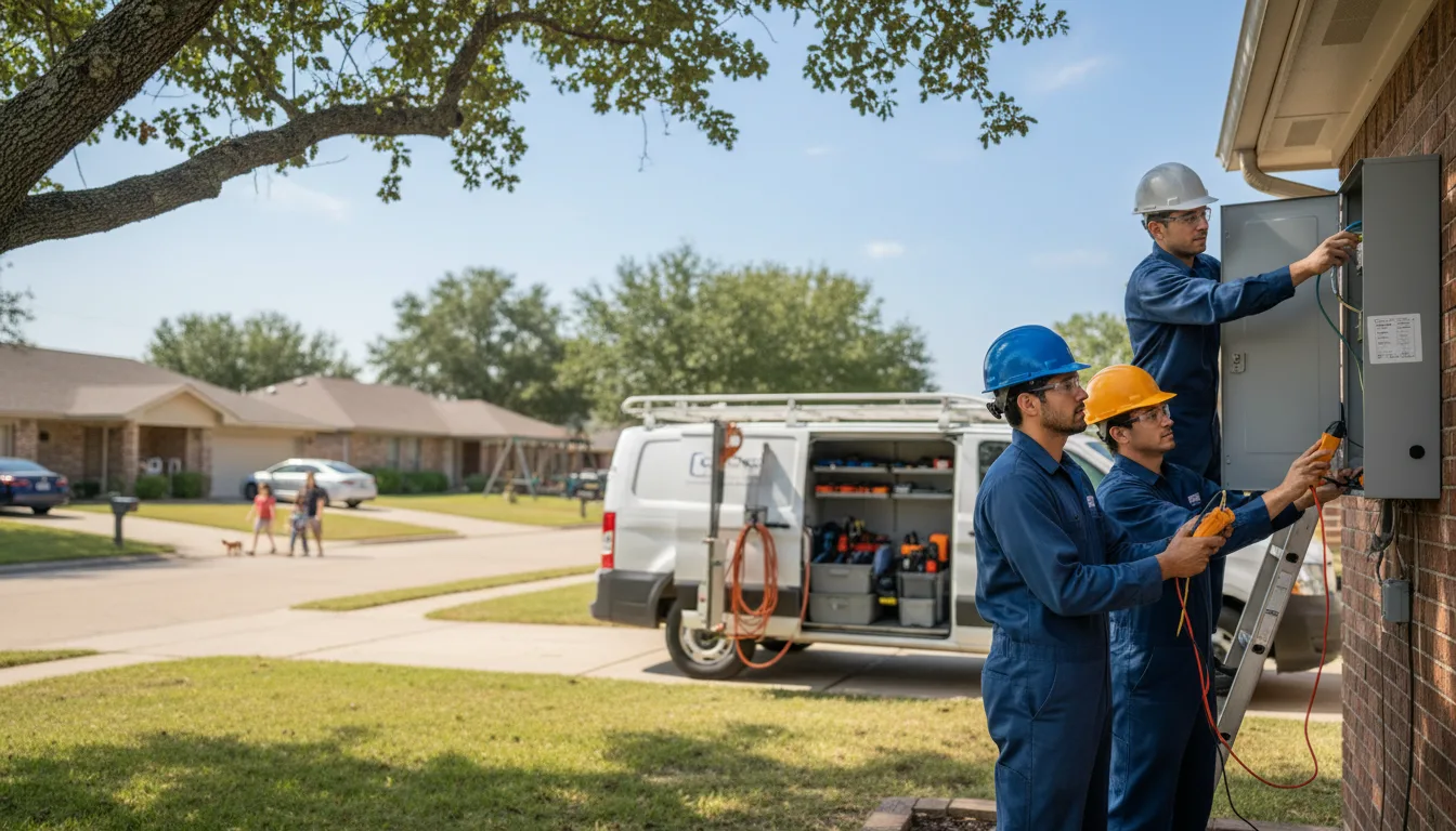 Certified electrician providing emergency electrical services in Cullen, LA